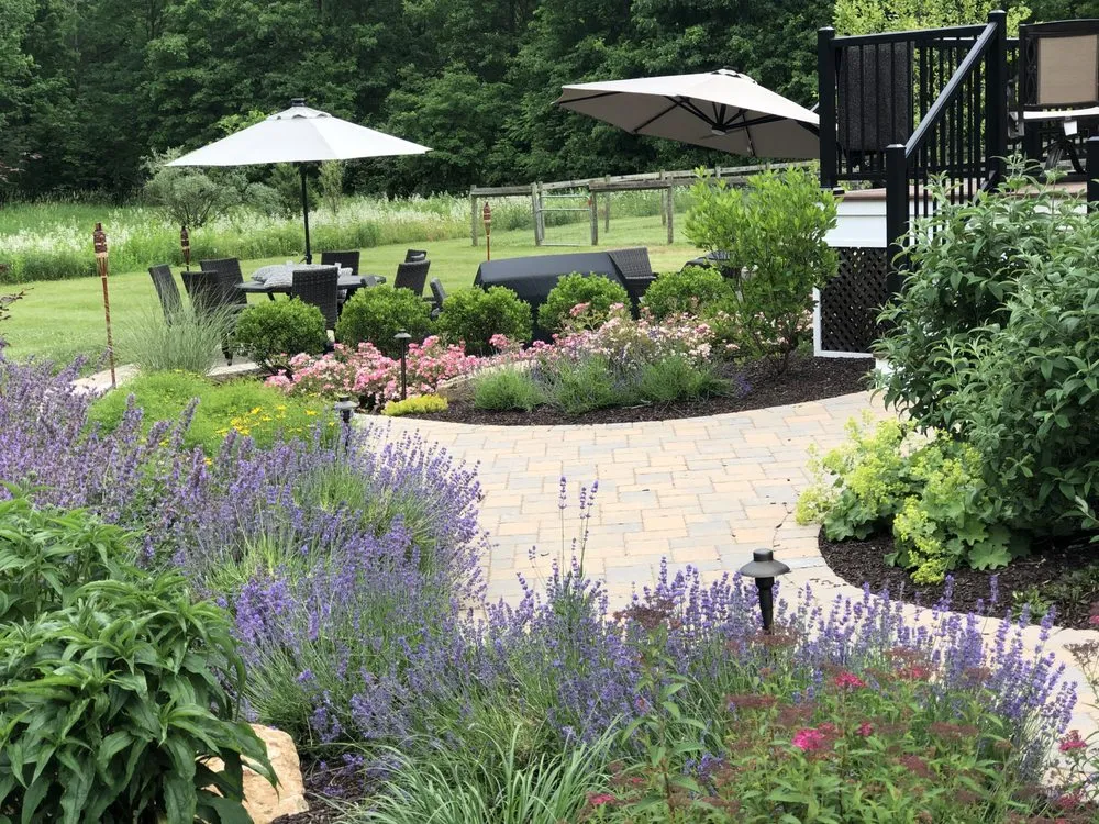 Local outdoor landscaping with custom design across Pittstown, NJ - Green Piece Landscaping