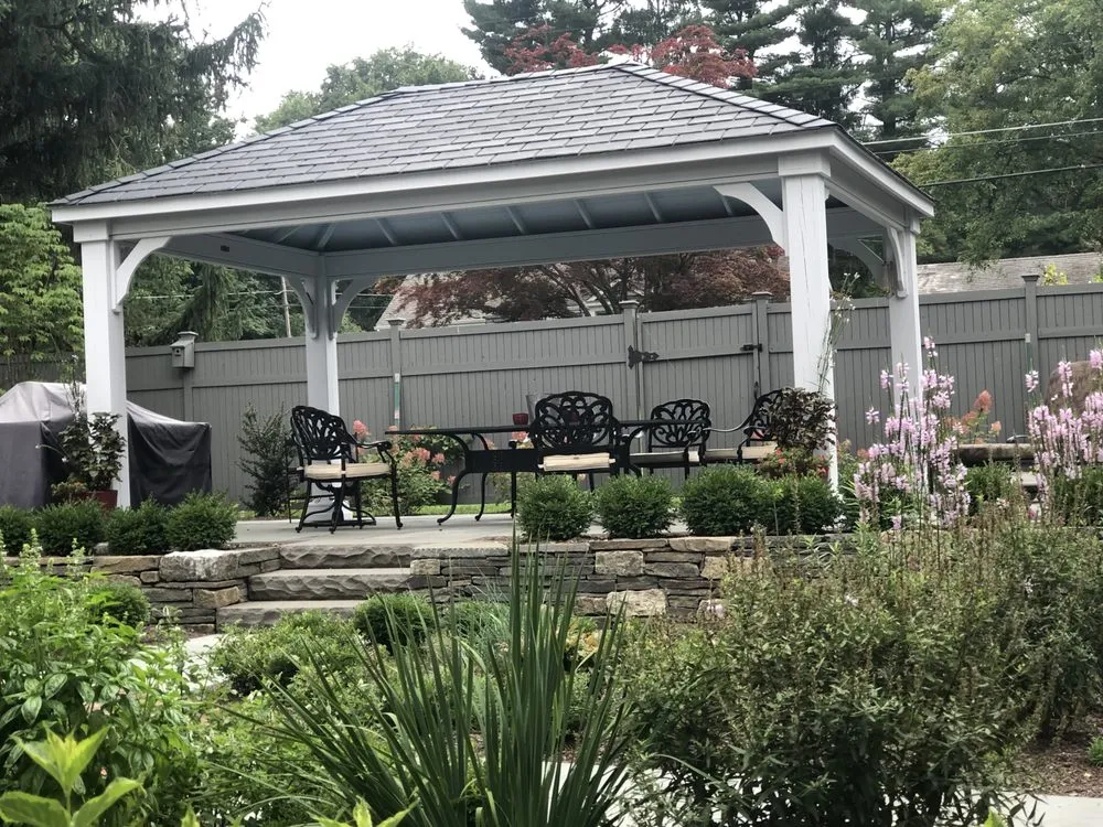 Professional yard maintenance with custom design across Pittstown, NJ - Green Piece Landscaping