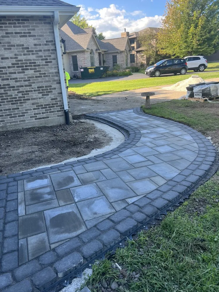 Custom outdoor landscaping in Walworth, WI by Green Pine Landscaping