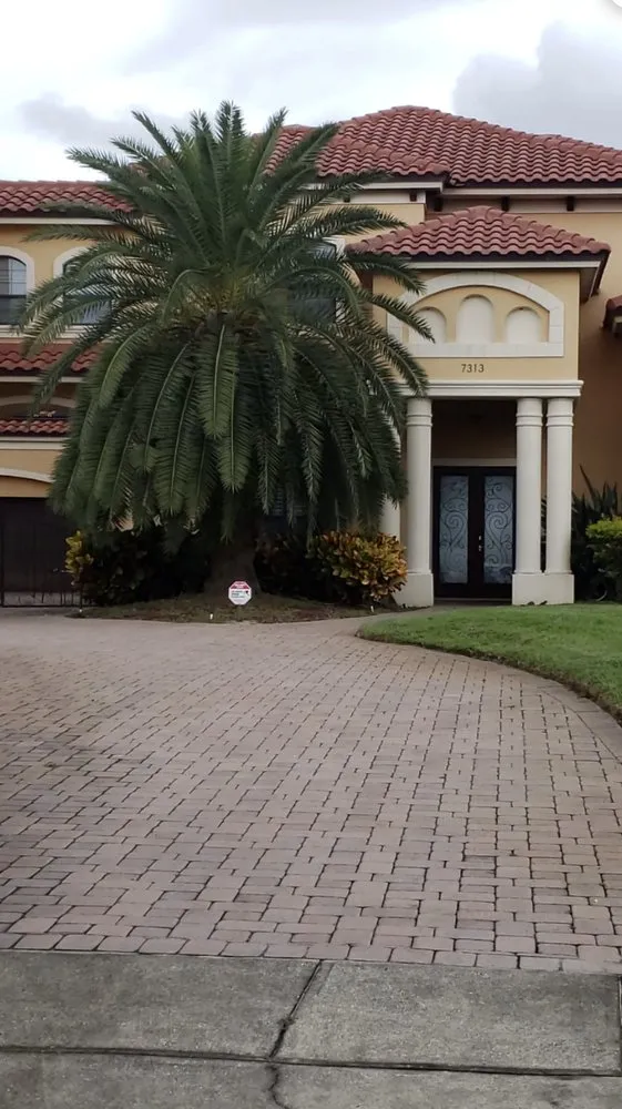 Local outdoor landscaping with custom design in Orlando, FL by Green Planet Landscape