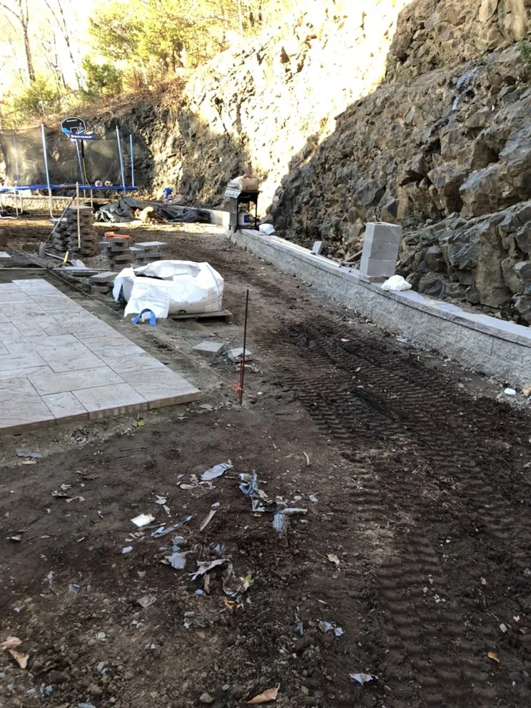 Affordable landscape installation in Warwick, NY by Green Planet Landscaping