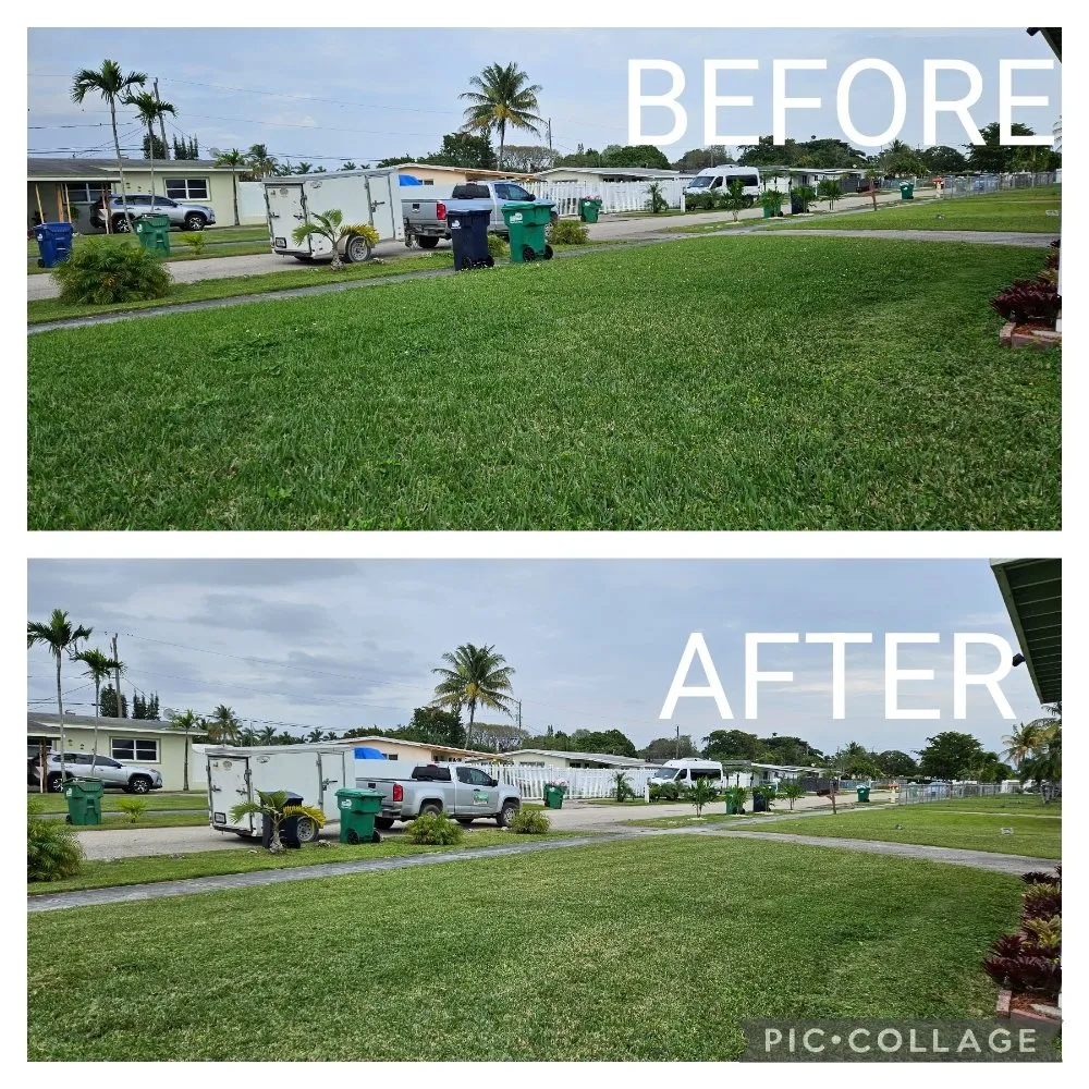 Trusted lawn mowing service for residential properties across Homestead, FL - Green Planet Lawn Maintenance