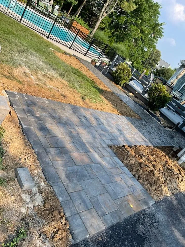 Professional landscaping services for year-round maintenance in Newark, DE by Green Planet 's Erni Landscaping / Hardscaping