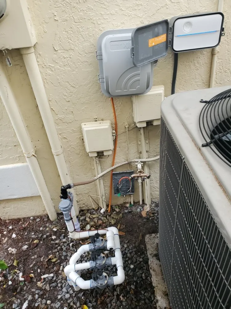 Custom outdoor landscaping in Coconut Creek, FL - Green Planet Sprinkler and Irrigation