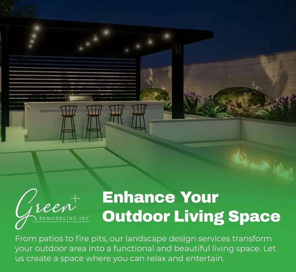 Expert landscape design for outdoor upgrades across Woodland Hills, CA - Green Plus Remodeling