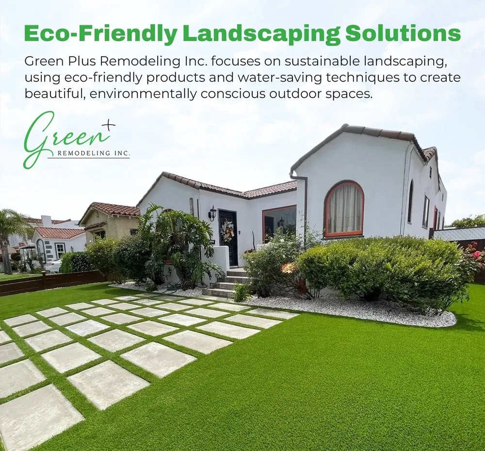 Expert residential landscaping experts serving Woodland Hills, CA - Green Plus Remodeling
