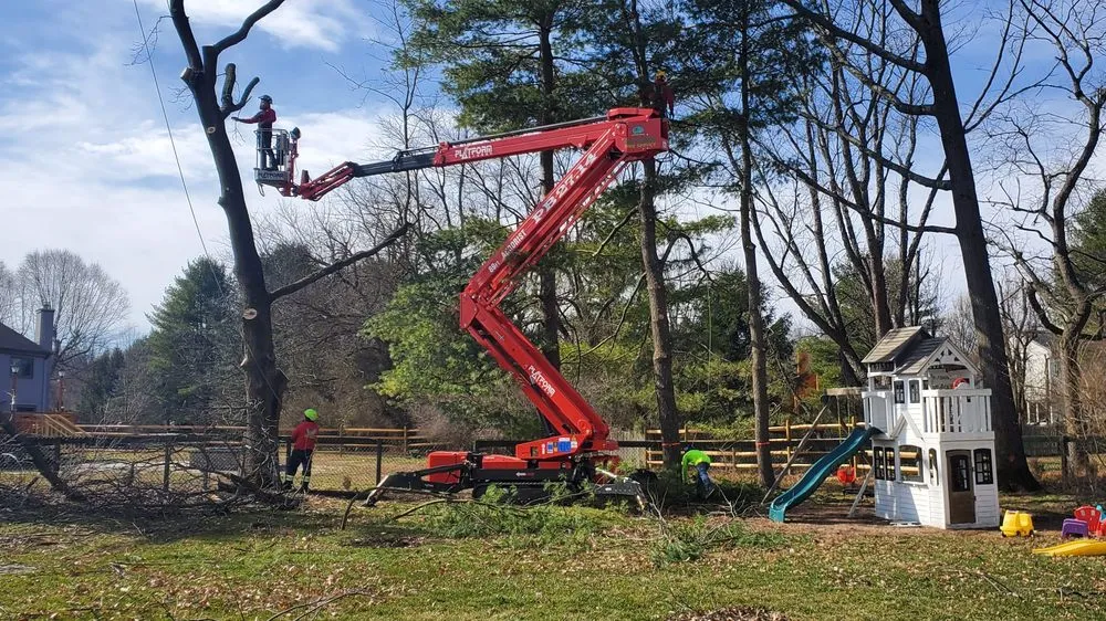 Expert landscaping services for homes in Pennington, NJ by Green Point Tree Services & Landscaping