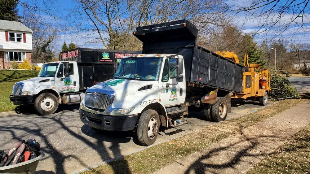 Custom garden landscaping for residential properties in Pennington, NJ by Green Point Tree Services & Landscaping