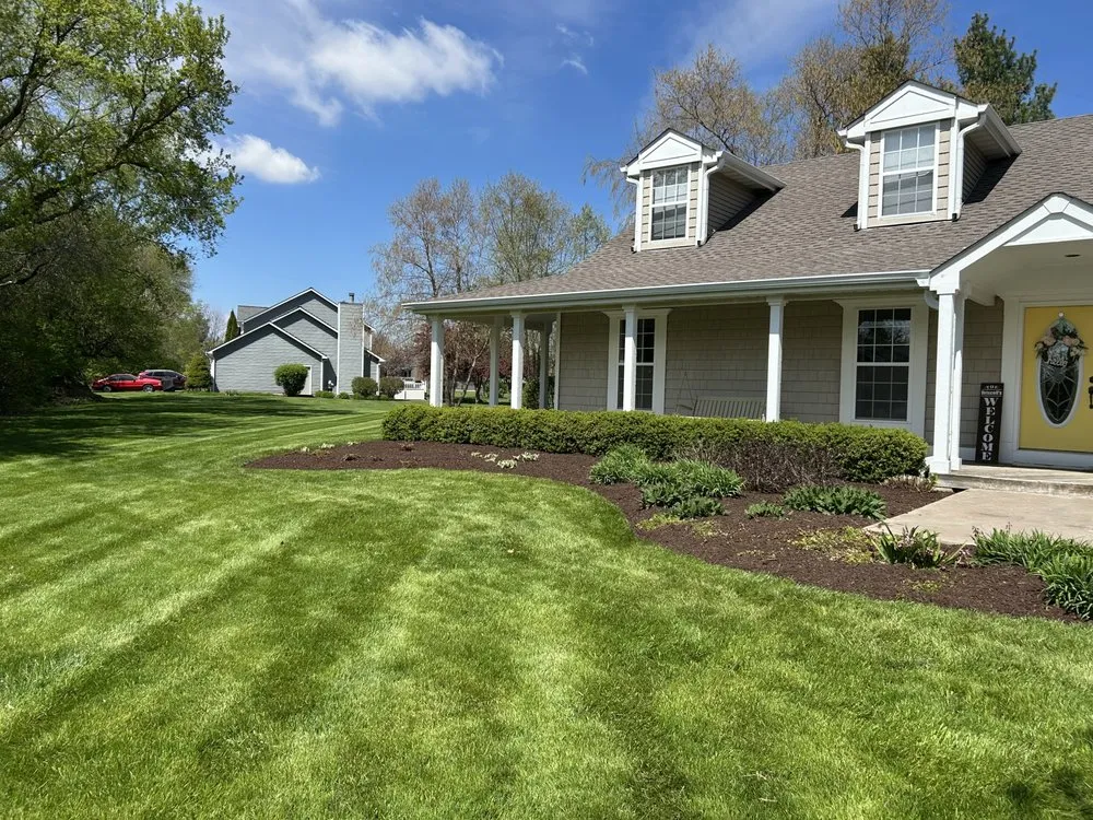 Affordable garden landscaping for outdoor upgrades in Woodstock, IL by Green prairie landscaping