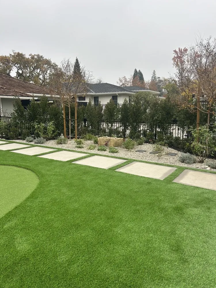 Top-rated garden landscaping in Roseville, CA by Green Project Landscaping