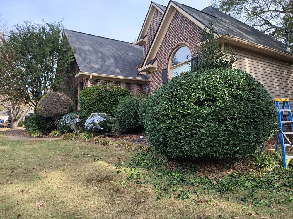 Custom landscape installation in Simpsonville, SC - Green Properties Solutions