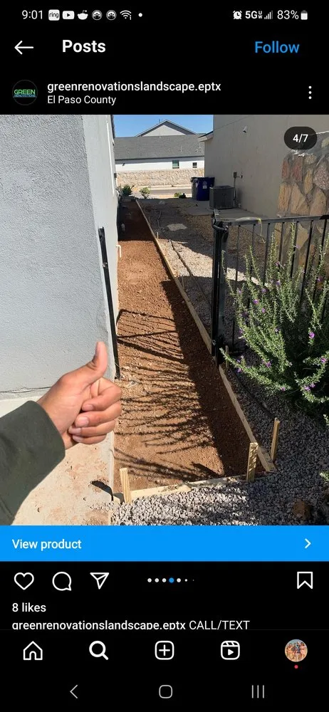 Trusted garden landscaping experts serving El Paso, TX - Green Renovations Landscaping