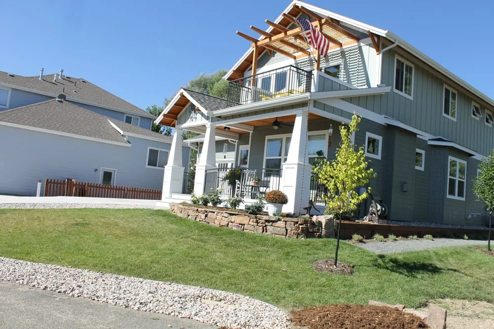 Professional residential landscaping for year-round maintenance in Windsor, CO by Green Revolution Landscaping
