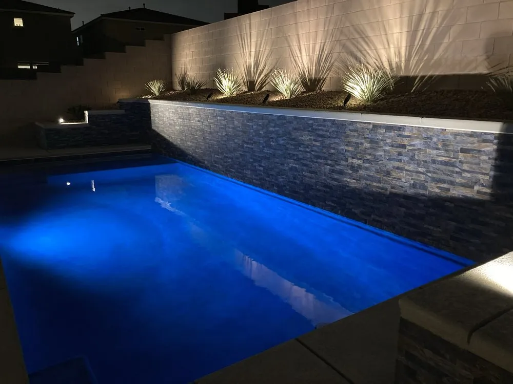 Local outdoor landscaping with custom design in Las Vegas, NV by Green River Landscape