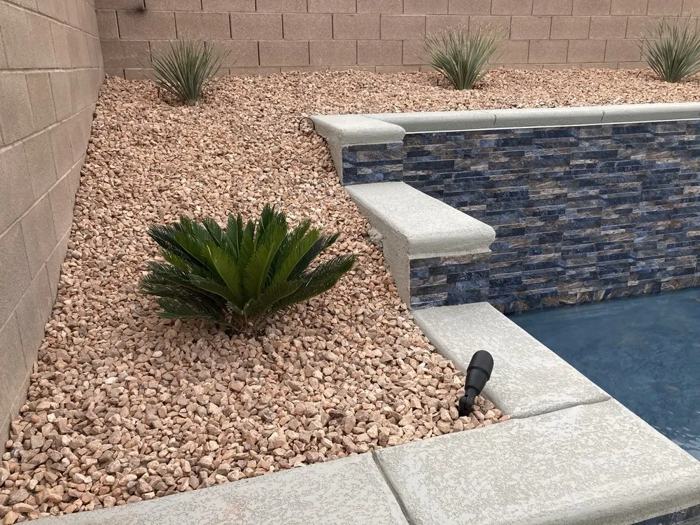 Custom outdoor landscaping in Las Vegas, NV by Green River Landscape