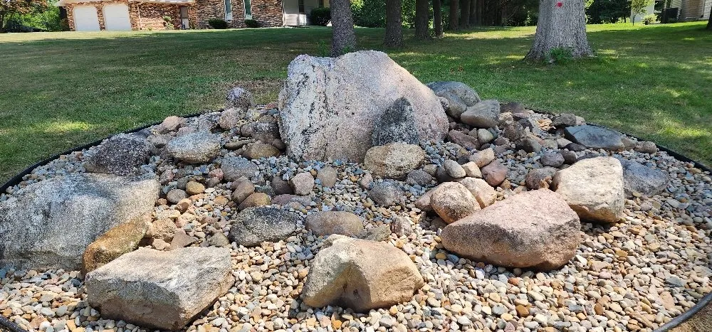 Professional residential landscaping in South Bend, IN by Green River Nature Scapes