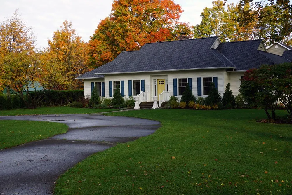 Custom lawn mowing service in Harbor Springs, MI by Green Room Landscape