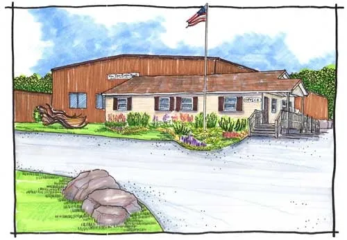 Green Room Landscape Logo