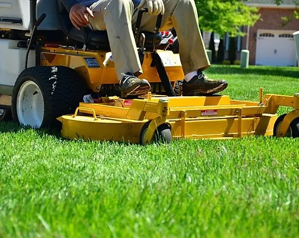Professional lawn mowing service in Durham, NC by Green Roots Lawn Care