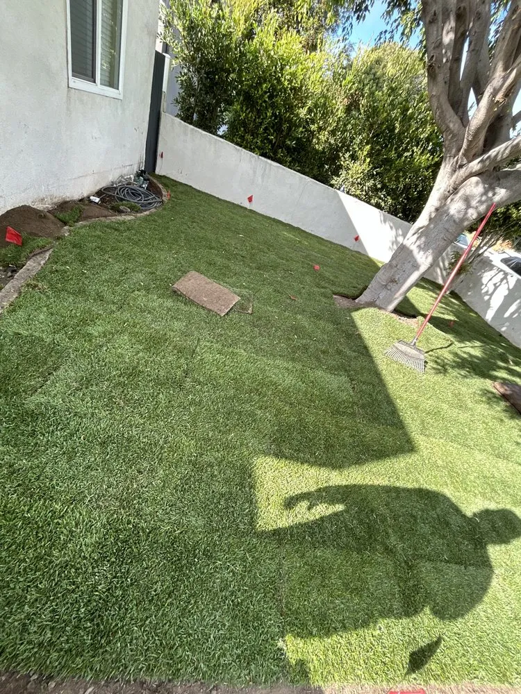 Professional outdoor landscaping in Los Angeles, CA by Green Rootz