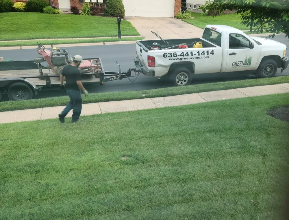 Reliable lawn mowing service in Saint Charles, MO by Green RX