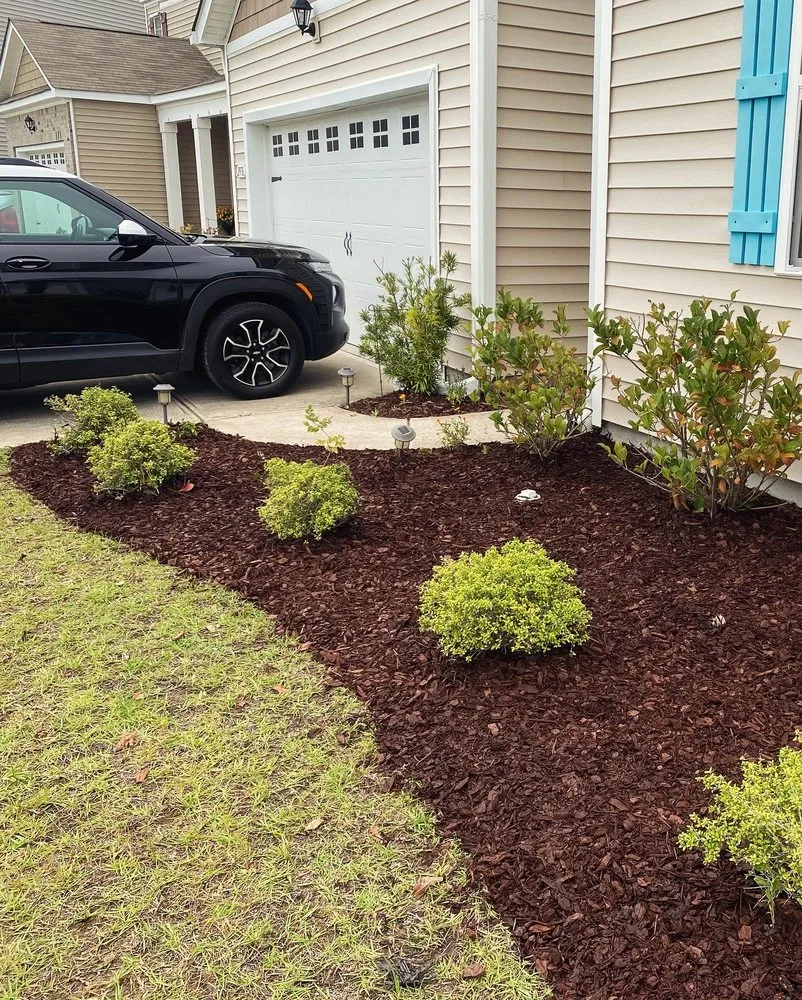 Custom residential landscaping for homes across Surfside Beach, SC - Green Sands Landscaping