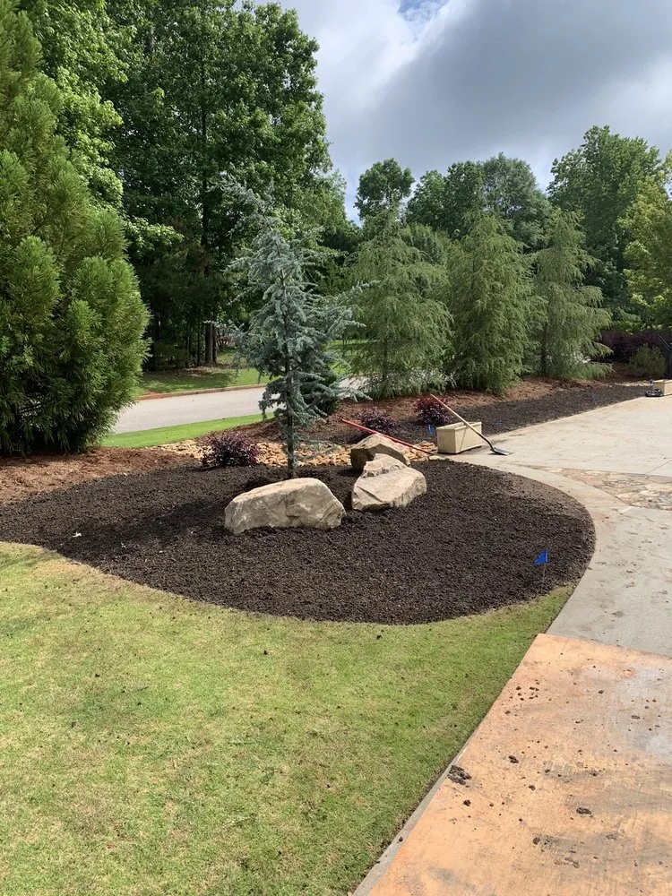 Custom yard maintenance for outdoor upgrades in Fayetteville, GA by Green Scapes Landscapes