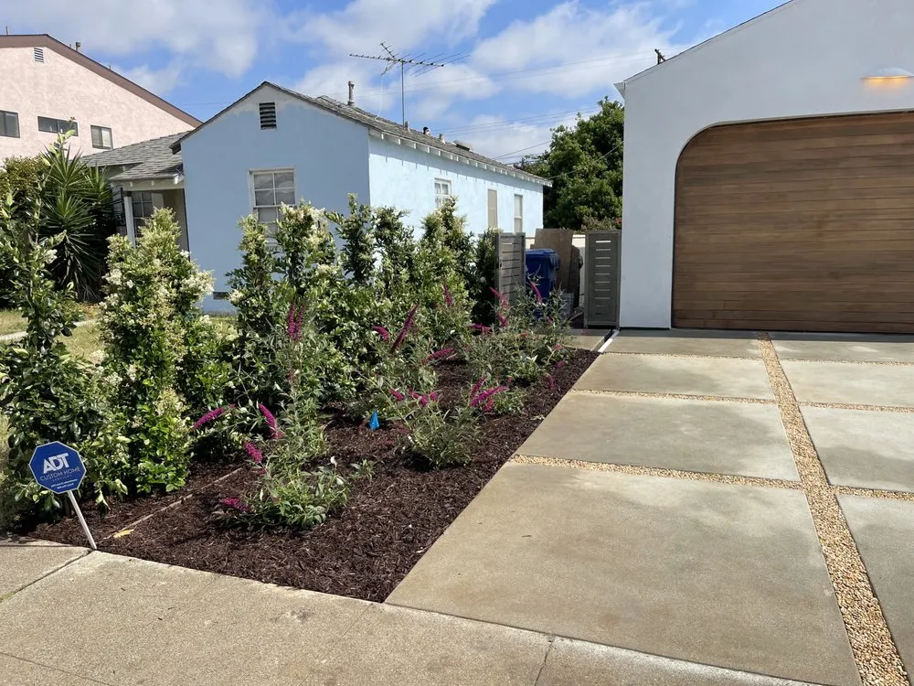Custom residential landscaping for year-round maintenance in Inglewood, CA by Green Scapes Landscaping