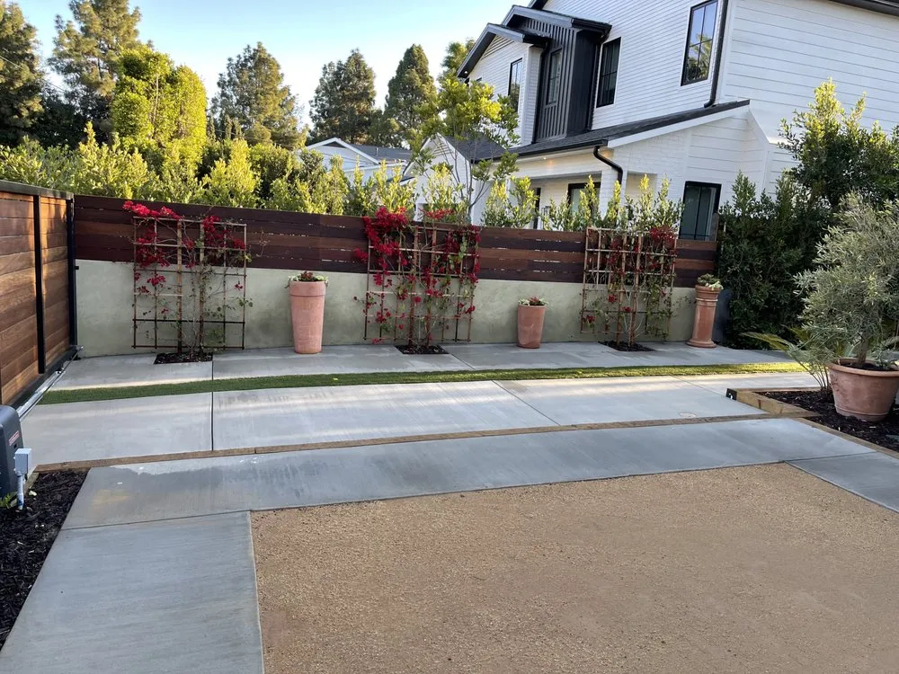 Custom landscape installation for beautiful yards in Inglewood, CA by Green Scapes Landscaping