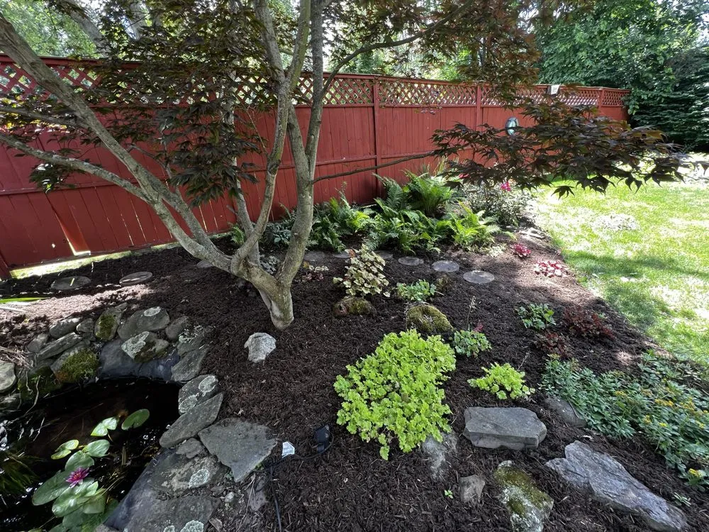 Professional landscape installation in Macedon, NY - Green Scaping