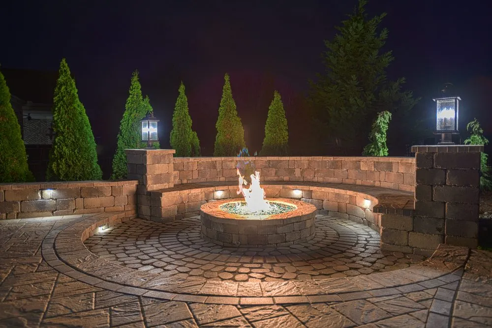 Local landscape installation in Franklin, TN by Green Scene Irrigation And Landscaping