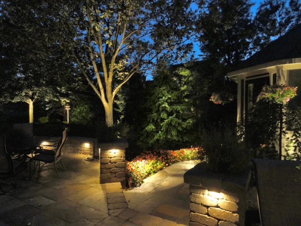 Professional outdoor landscaping in Franklin, TN by Green Scene Outdoor Lighting