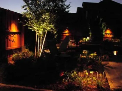 Local landscape design in Franklin, TN by Green Scene Outdoor Lighting