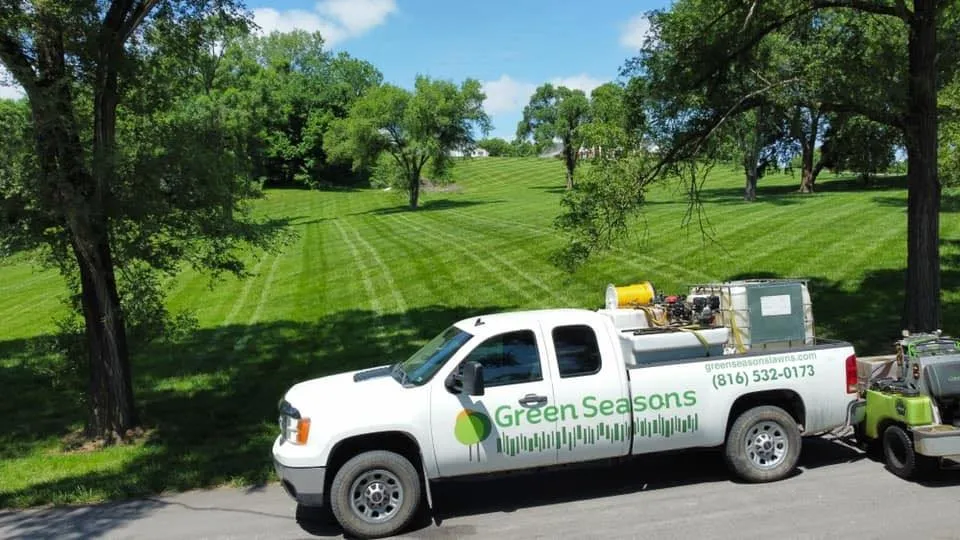 Professional yard maintenance in Kearney, MO by Green Seasons Lawn & Tree Service