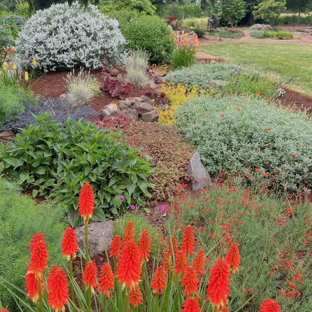 Affordable garden landscaping with custom design in Canby, OR by Green Seed Gardens