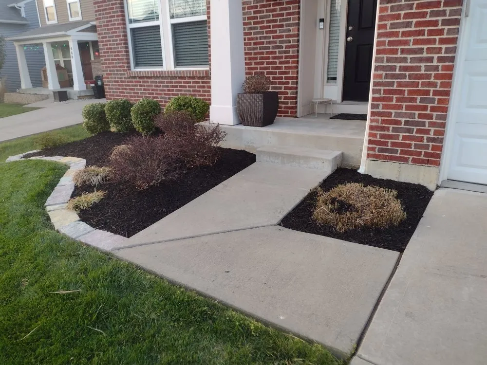 Professional landscape installation for outdoor upgrades in Cincinnati, OH by Green Shoes Lawn & Landscape