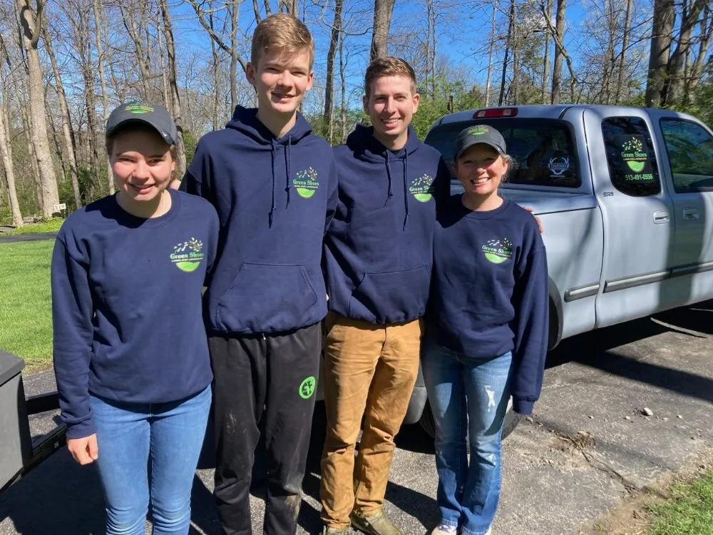 Affordable outdoor landscaping in Cincinnati, OH by Green Shoes Lawn & Landscape