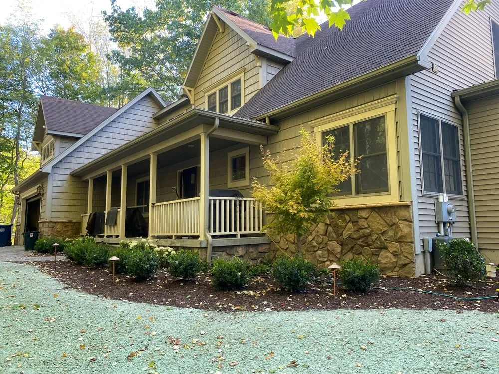 Custom garden landscaping in Alma, MI by Green Side Up