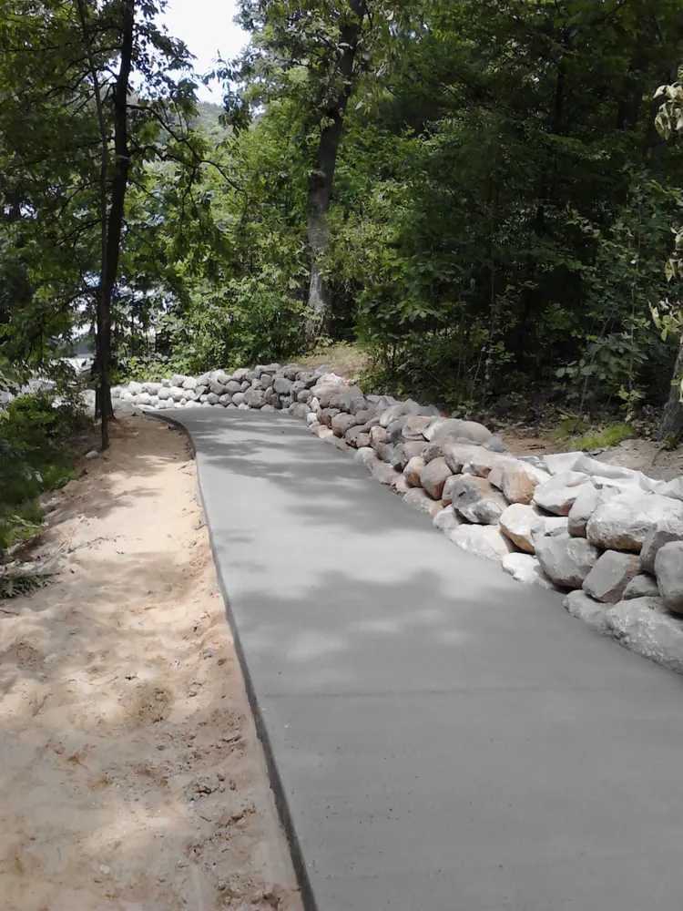 Local landscape installation in Alma, MI - Green Side Up