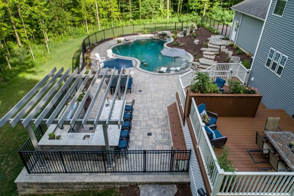 Custom residential landscaping near you across Alma, MI - Green Side Up