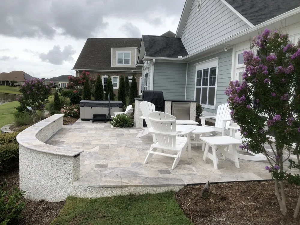 Professional landscape design with custom design across Wilmington, NC - Green Side Up of Wilmington