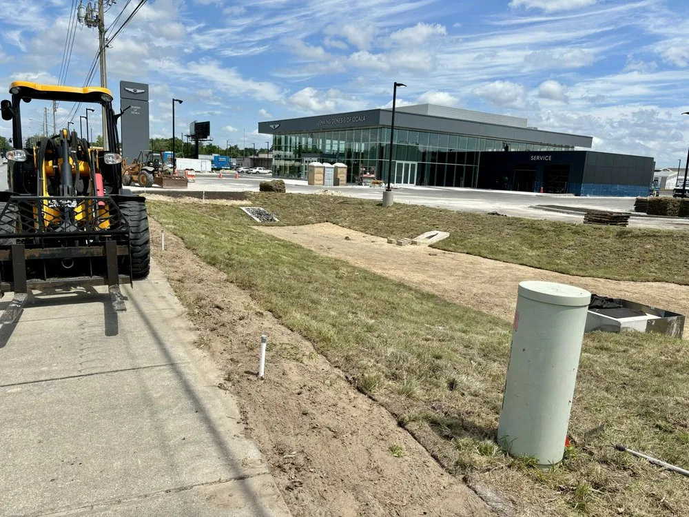 Professional landscape design near you in Ocala, FL by Green Side Up Sod Services