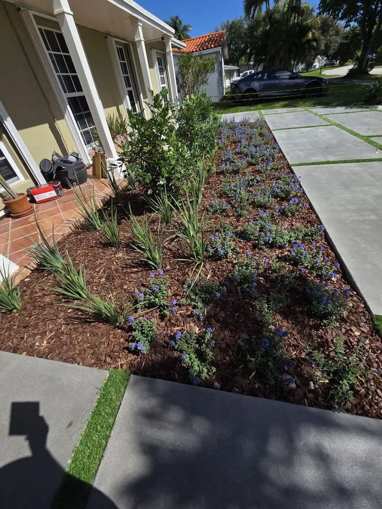 Custom garden landscaping in Miami, FL - Green Simple Landscape