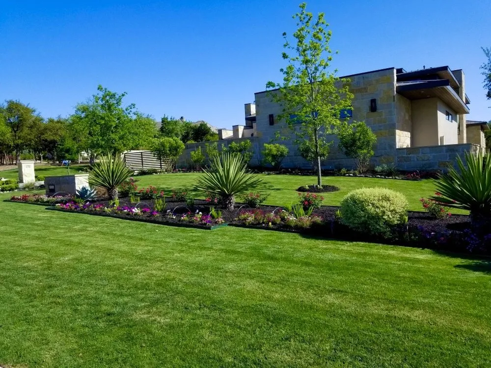 Affordable landscape installation in Leander, TX - Green Sky Lawn Service