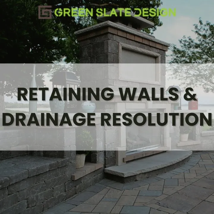 Custom landscape installation in Edina, MN - Green Slate Design