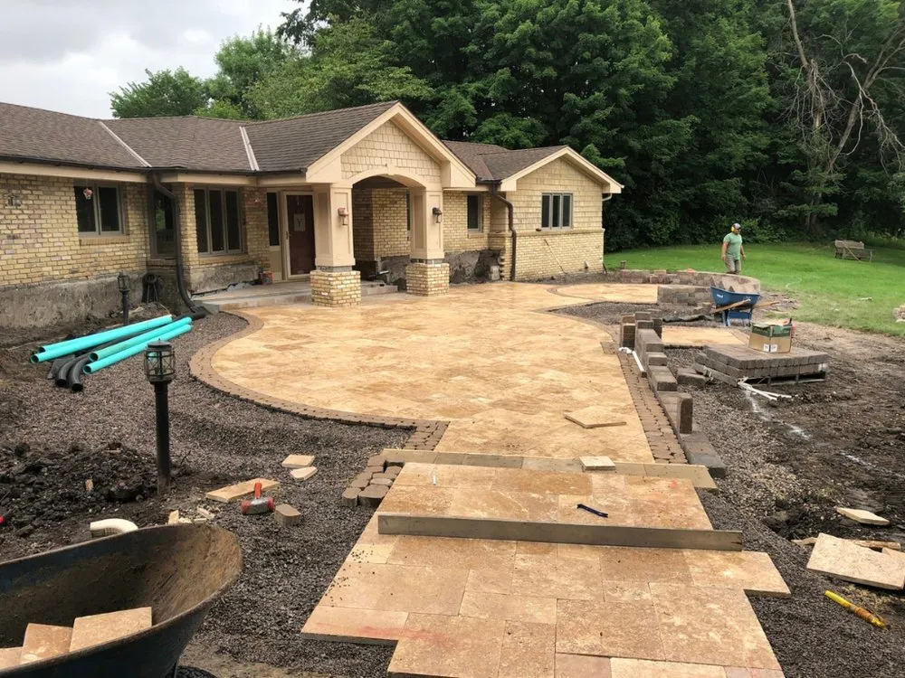 Local outdoor landscaping for year-round maintenance in Edina, MN by Green Slate Design