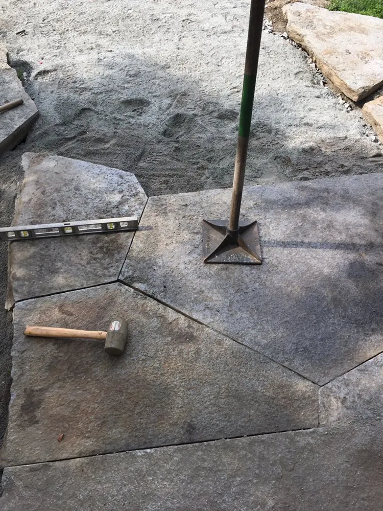 Custom residential landscaping in Morrisville, VT by Green Sleeves Landscaping