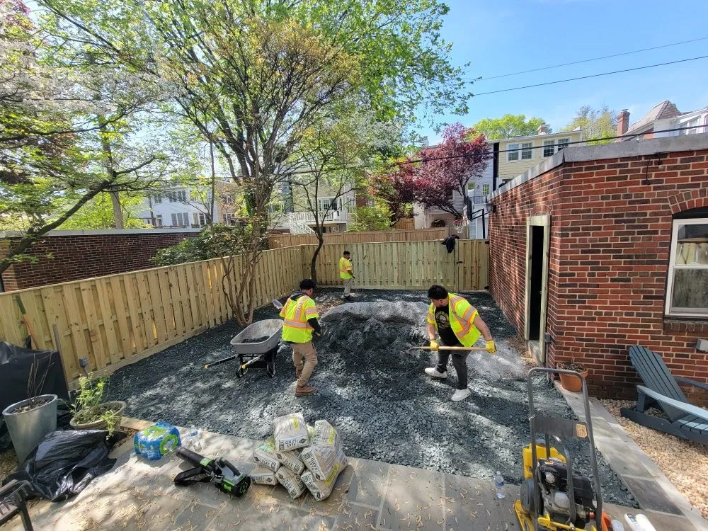 Local landscape design for year-round maintenance in Fairfax, VA by Green Smart