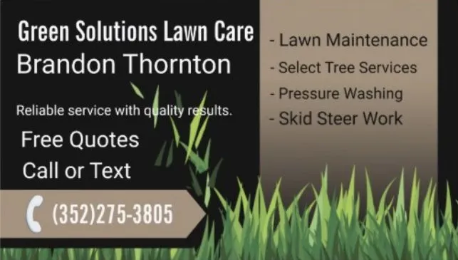 Top-rated lawn mowing service experts serving Fort White, FL - Green Solutions Lawn Care