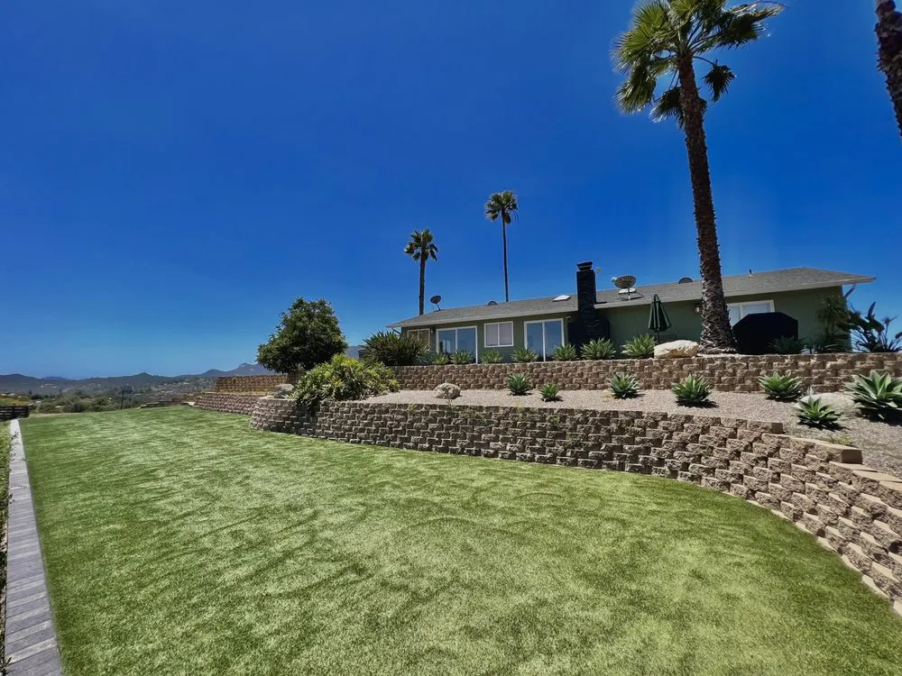 Local lawn mowing service for outdoor upgrades across Escondido, CA - Green Spot Turf